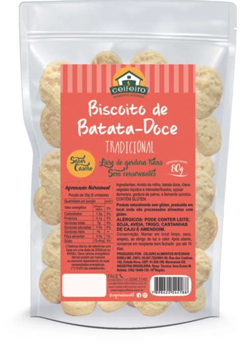 Biscoito De Batata Doce G Ceifeiro