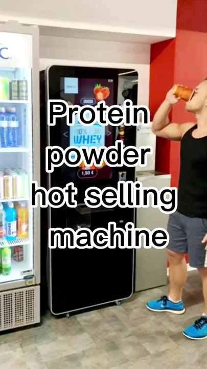 Fully Automatic Protein Shake Vending Machine For Gym Gs Coffee Vending