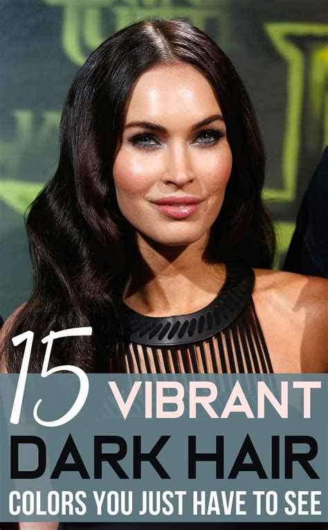 15 Vibrant Dark Hair Colors You Just Have to See