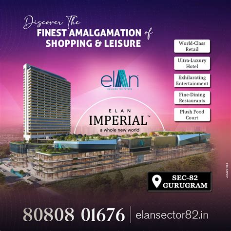 Elan The Imperial Gurgaon Elan New Launch Luxury Mall