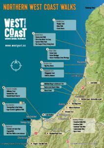 West Coast Walks Map – Westport