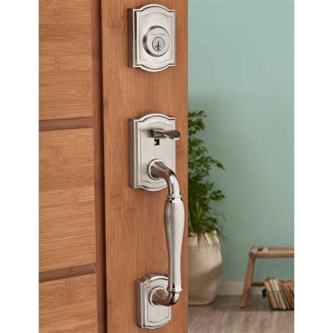 Baldwin Prestige Series Wesley Satin Nickel Single Cylinder Deadbolt