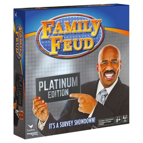 Steve Harvey Family Feud Platinum Edition Party Game