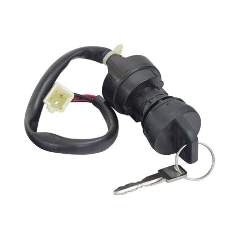 Alveytech Wire Ignition Key Switch For Atvs Dirt Bikes Threaded