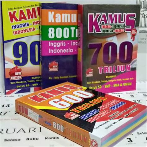 Jual KAMUS LENGKAP TRILYUN Kamus Bahasa Inggris Indonesia Ukuran