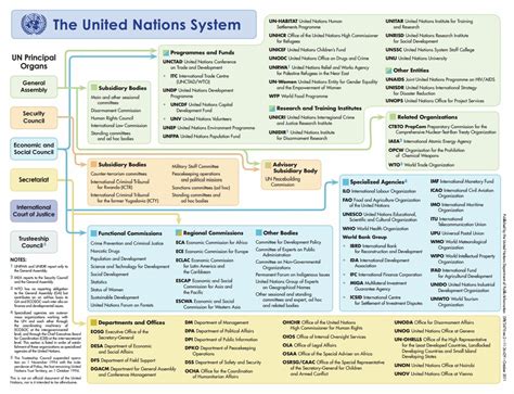 Uns Six Main Organs United Nations 101