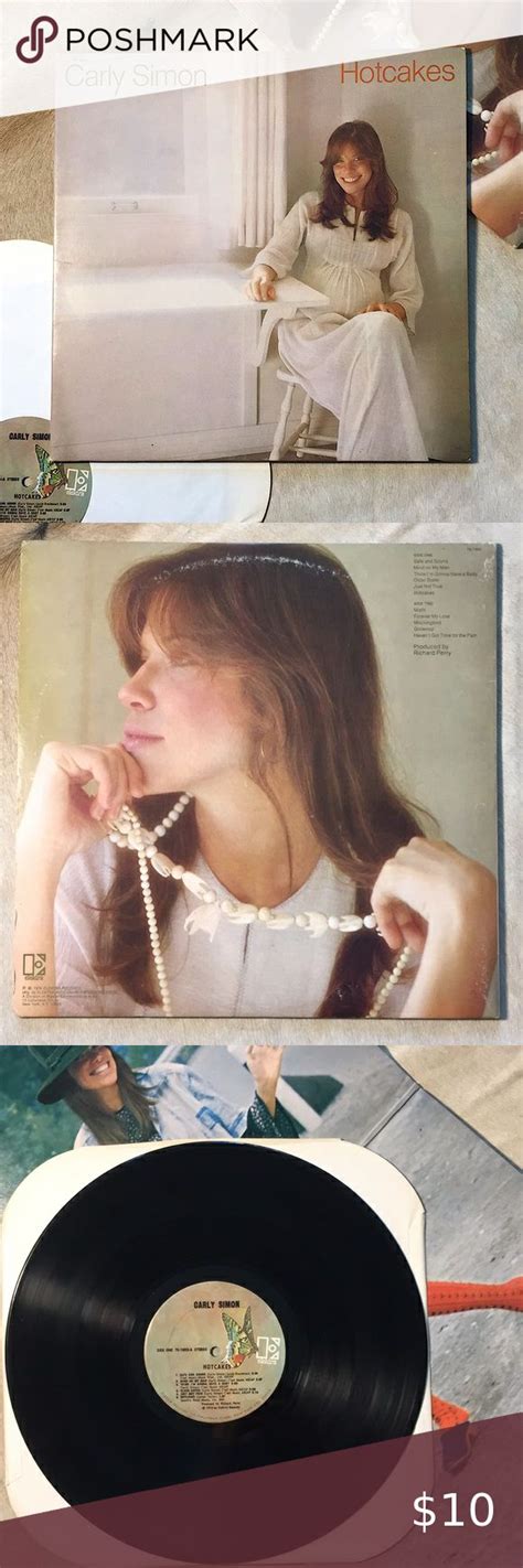 Carly Simon - “Hotcakes” Vinyl LP | Carly simon, Carly, Vinyl