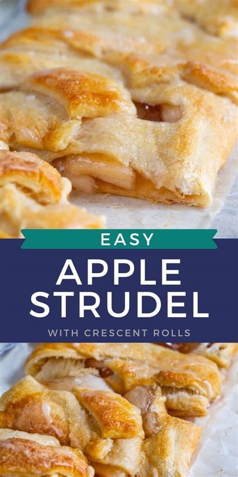 Easy Apple Strudel Crazy For Crust