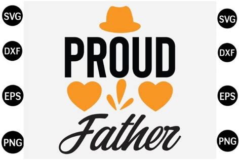 Proud Father Svg Graphic By Svg Shop · Creative Fabrica