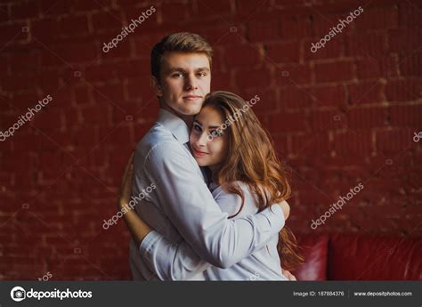 Guy Hugs Girl — Stock Photo © buchnevamariya #187884376