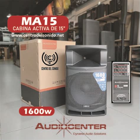 Ma Audiocenter Cabina Activa W Db Centro Del Sonido