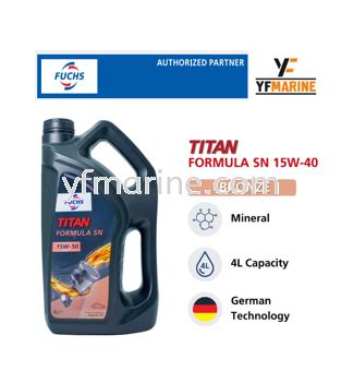 TITAN FORMULA SN 15W-40 Kuala Lumpur (KL), Malaysia, Johor Bahru (JB ...