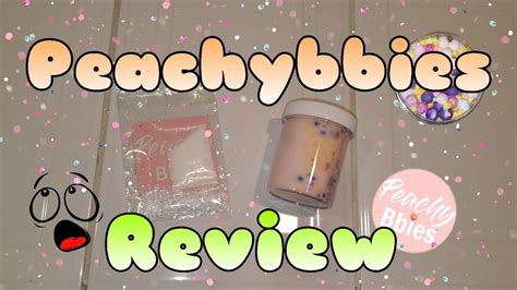 100 Honest Peachybbies Slime Review Youtube