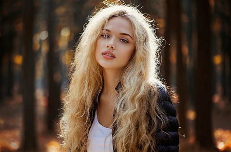 Autumn Light Natural Nevus Portrait Sunlight Hd Wallpaper