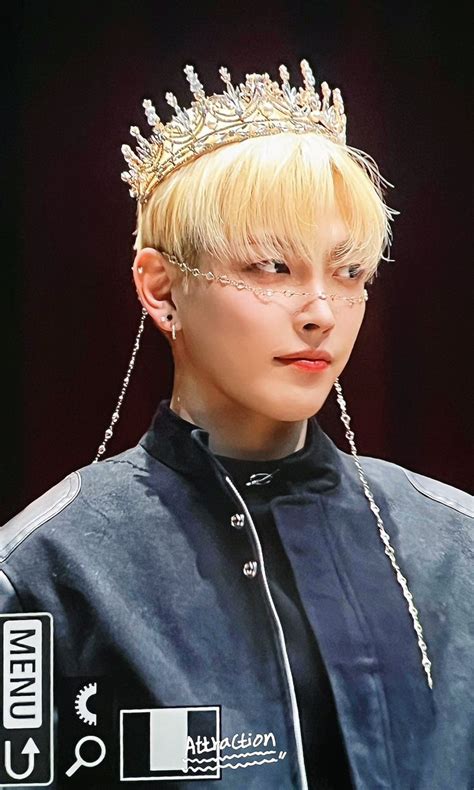 Pin By Kimberly Lemons On ATEEZ In 2024 Kpop Guys Kim Hongjoong Oh