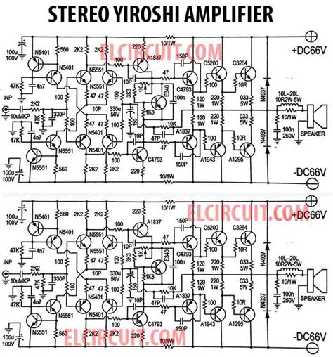 DIY Stereo Yiroshi Power Amplifier 1400W Hifi Amplifier Audio