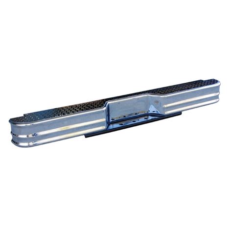 Rear Bumper Chrome Diamond Plate Step Ford Trucks