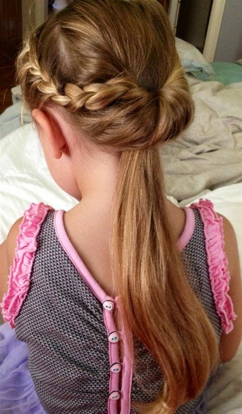 Coiffure Fille Id Es De Cheveux Longs Pour Votre Petite Princesse