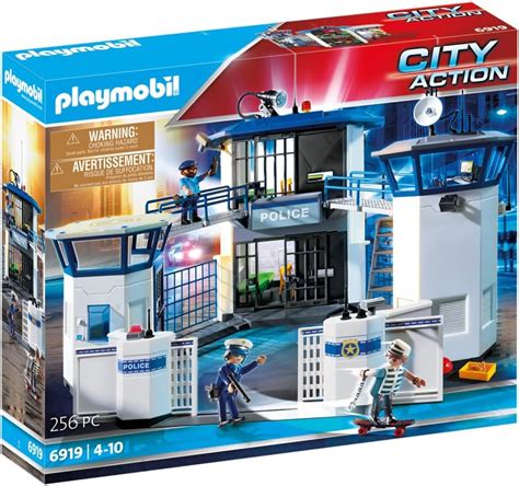 PLAYMOBIL City Action 6919 Komisariat Policji z Więzieniem od 5 Lat