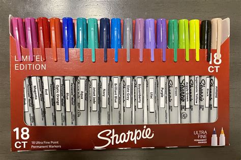 Sharpie Limited Edition Ultra Fine Point Sharpie Colors Sharpie