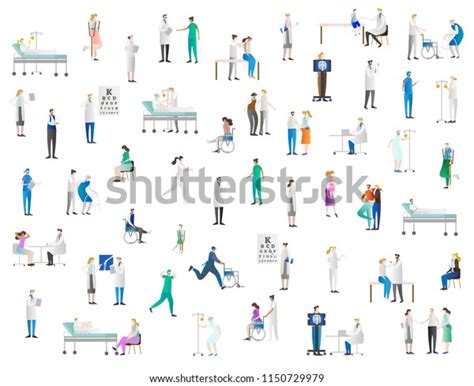 Hospital Vector Illustration Icon Collection Set Stock Vector (Royalty Free) 1150729979 ...