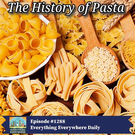 A History of Pasta