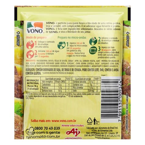 Sopa Ajinomoto Vono Aipim Costela 18g Supertem