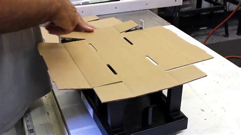 Cool Automated Box Folding Machine Cardboard Cosmetic Packaging