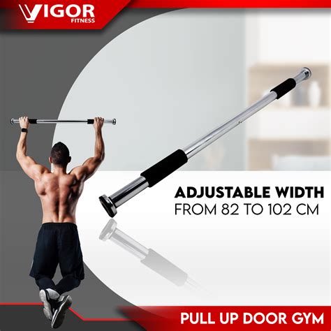 Pull Up Door Gym Chin Up Bar Doorway Exercise Fitness 100kg (80-108cm)