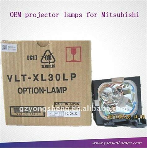 Vlt Xd Lp For Mitsubishi Xl U Projector Bare Lamp China Trading