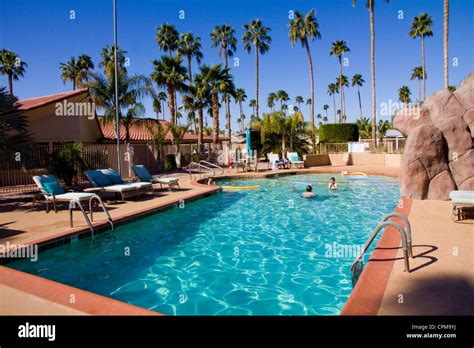 Pool Area At Palm Gardens A Gated Retirement Community Catering To