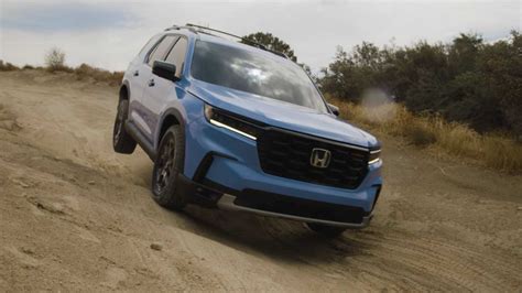 2023 Honda Pilot TrailSport Shows Its Off Road Chops In New Video