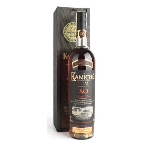 Kaniché Double Wood XO Artinasal Rum 0 7L Mydrinks cz