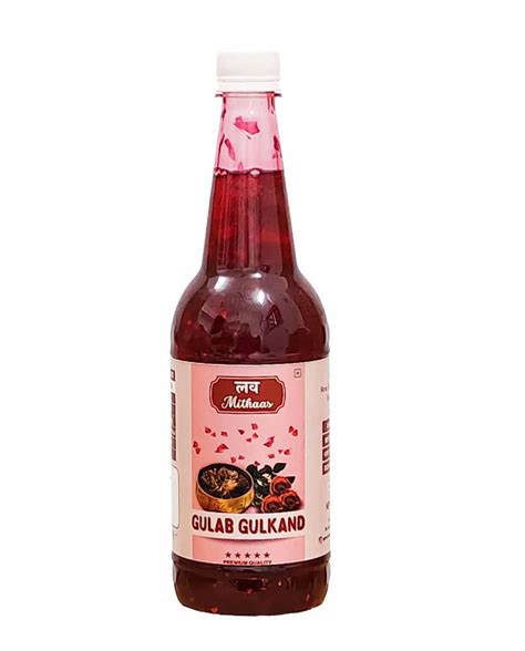 Love Mithaas Gulab Gulkand Sarbat Syrup At Rs 200 Bottle In Pali ID