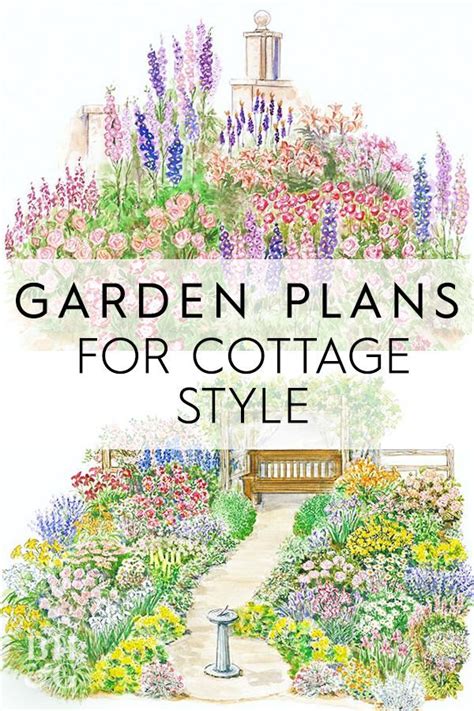 English Cottage Garden Design Plan