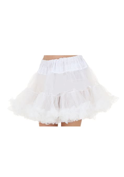 Women's Plus White Petticoat