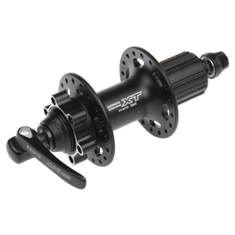 Shimano Deore Xt Fh M A Rear Hub Bolt Qr Black Bike