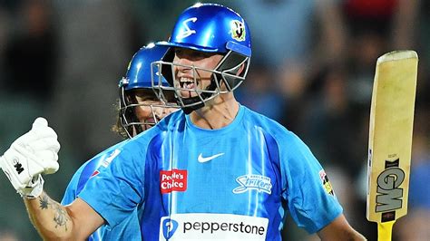 Bbl 2023 Adelaide Strikers Def Hobart Hurricanes Result Highlights Big Bash Record Broken For