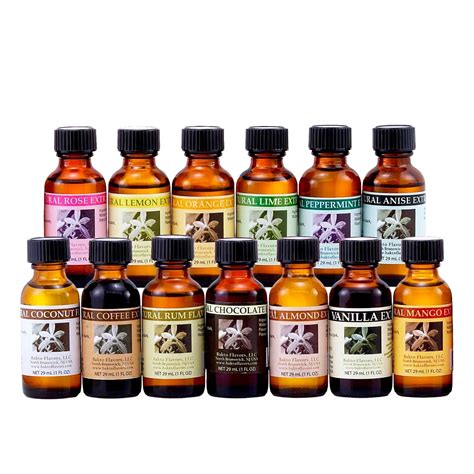 Buy Bakto FlavorsNatural Flavors & Extracts - PICK YOUR OWN FLAVORS - Box of 5 (1 OZ Bottles ...