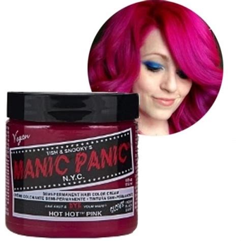 A Tintura Das Famosas Manic Panic Hot Hot Pink R 78 00 Em Mercado Livre