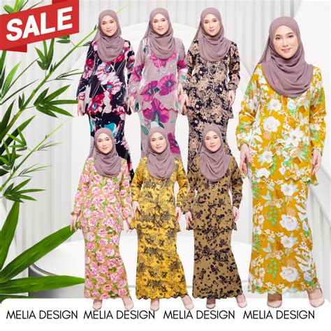 By Melia Design Baju Hot Viral 2024 Kedah Zehra Moden Sulam Biku Cotton