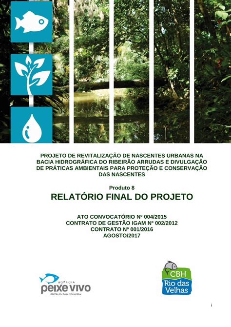 PDF PROJETO DE REVITALIZAÇÃO DE NASCENTES URBANAS NA Proteção e