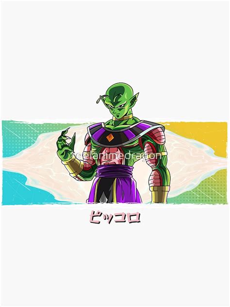 Piccolo God Of Destruction Skyfall Dragon Ball Sticker By