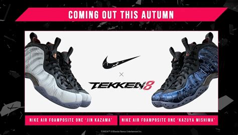 Nike Shock Drops Tekken X Foamposite Collab Reveals New Style