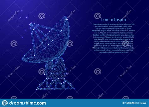 Dish Parabolic Antenna Outline Vector Concept Icon Cartoondealer