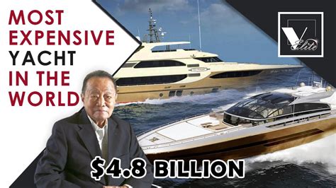 Most Expensive Yacht In The World Made By Gold History Supreme