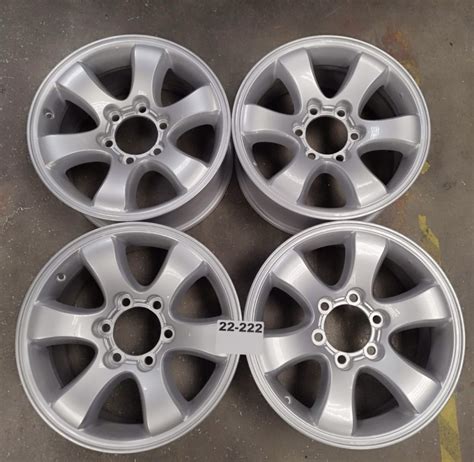 Toyota Land Cruiser Oem Alloys Painted Route Alloy Wheels