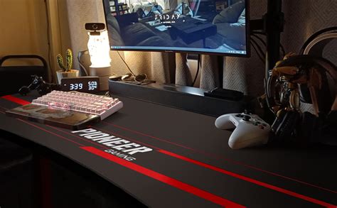 Amazon Flamaker Gaming Desk Inch Gaming Table Computer Desk Pc