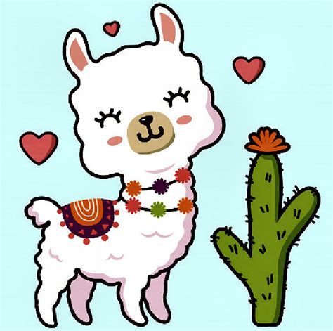 Llama Lama Glama Pegatinas Bonitas Dibujos Bonitos Dibujos De Porn