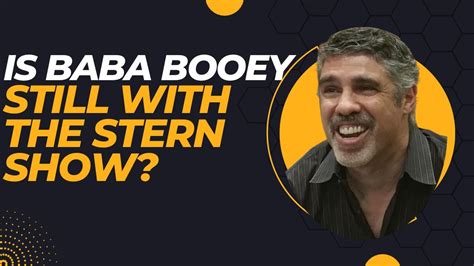 Howard Stern Author Gives Real Reason Baba Booey Is W Show And Artie